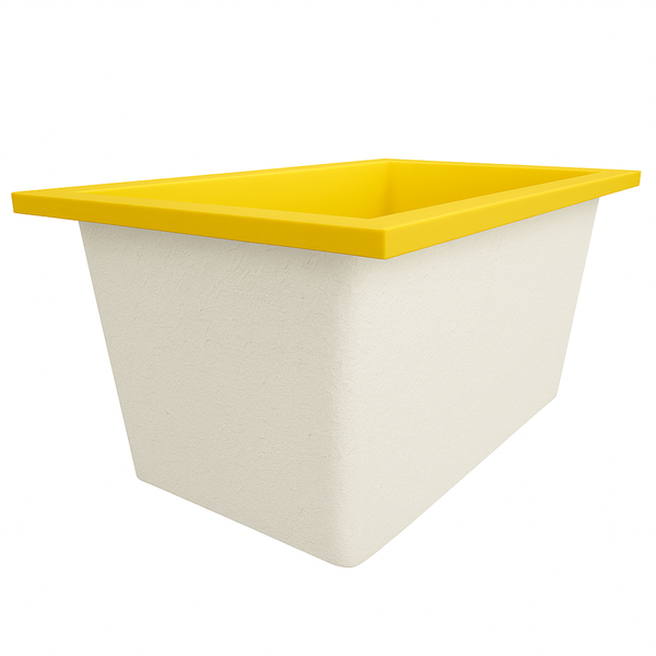 Omnitub Solo Supreme 1250 x 850 UK deep soaking tub 600mm depth rectangular - alternate angle 6
