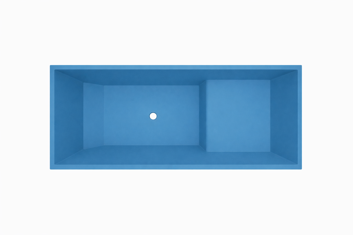 Baignoire à assise profonde 1100 L x 700 W x 1000 H Baignoire de trempage japonaise d'Omnitub