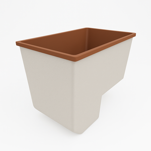 Deep Bathtub With Seat 1100 L x 700 W x 1000 Depth Handmade by Omnitub