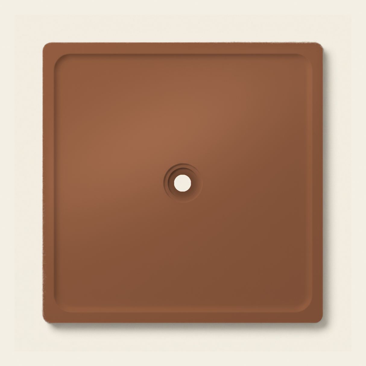 OMN-V5B Teak — 1500 x 1500 shower tray