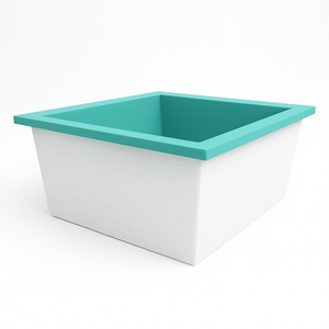 1400 L x 1200 W x 625 H. Bain profond. Omnitub Duo Flow