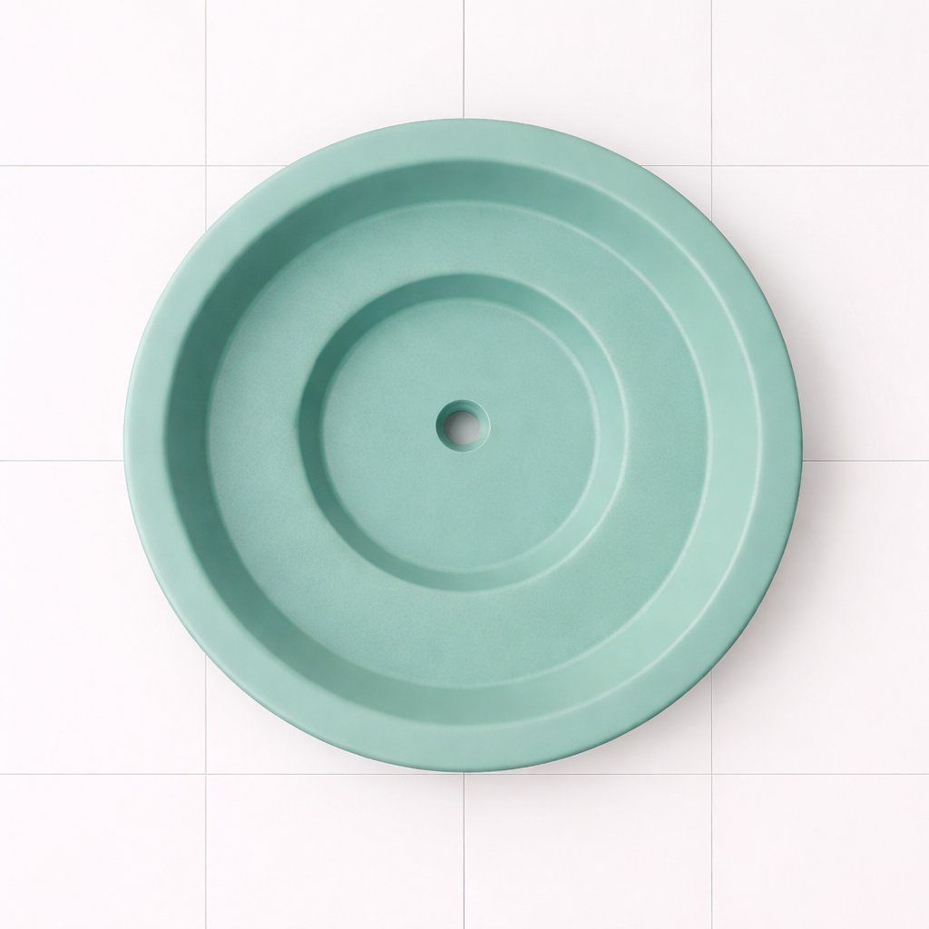 1500 Diameter Soaking Tub – 1000mm Depth – Round by Omnitub - configuration detail 5