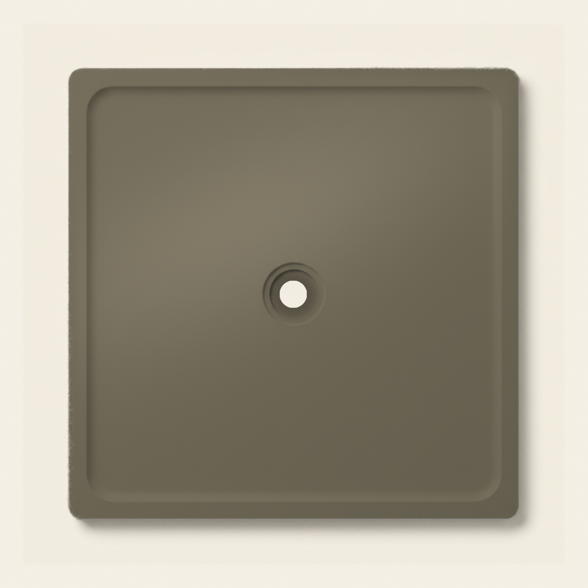 OMN-V5B Turtle Green — 1500 x 1500 shower tray