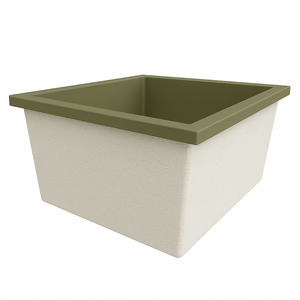 1400 L x 1200 W x 625 H. Bain profond. Omnitub Duo Flow