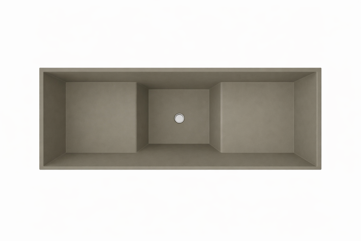 Baignoire à assise profonde 1100 L x 700 W x 1000 H Baignoire de trempage japonaise d'Omnitub