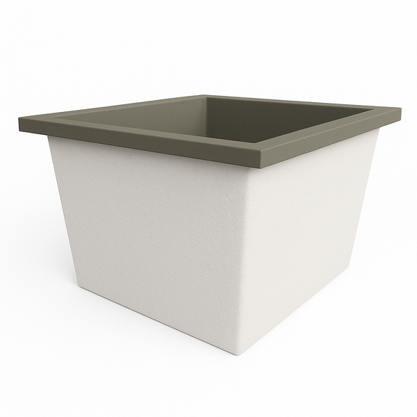 Omnitub Solo Extra 1150 x 900 handmade UK deep soaking tub 600mm depth rectangular - gallery image 7