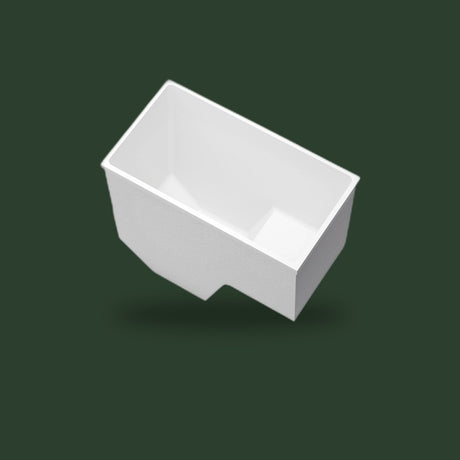 1100 x 600 Deep Seated Whirlpool Bath by Omnitub — highbird