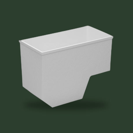 1350 x 700 Deep Seated Whirlpool Bath by Omnitub — ext3q