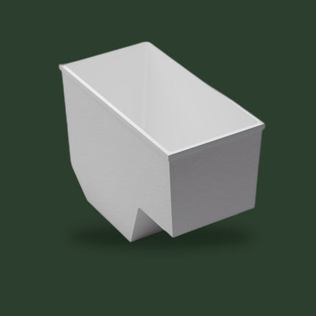 1350 x 700 Deep Seated Whirlpool Bath by Omnitub — quarter