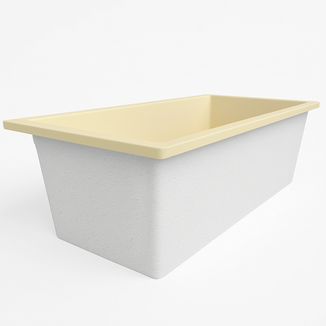 1900 L x 900 W x 625 H. Bain profond. Omnitub de luxe supplémentaire