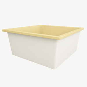 1400 L x 1400 W x 625 H. Bain profond. Omnitub Duo Extrême