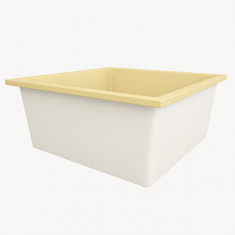 Deep Bathtub 1400 L x 1400 W x 600 Soaking Depth Handmade by Omnitub