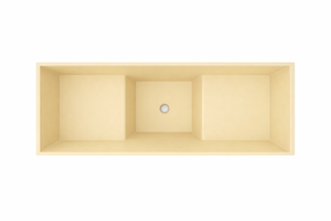 Baignoire à assise profonde 1100 L x 700 W x 1000 H Baignoire de trempage japonaise d'Omnitub