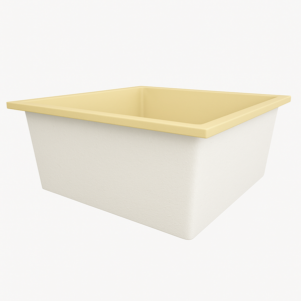 Omnitub 1600 x 1600 deep soaking tub 600mm depth extra large square - lifestyle setting 6
