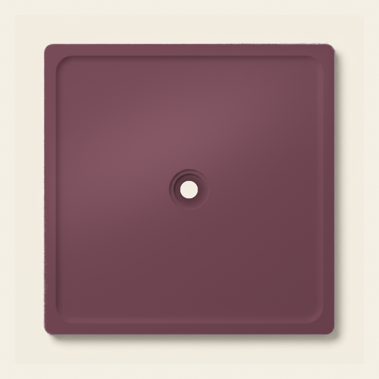 OMN-V5B Victoria Plum — 1500 x 1500 shower tray