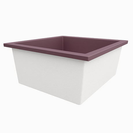 Deep Bathtub 1400 L x 1400 W x 600 Soaking Depth Handmade by Omnitub