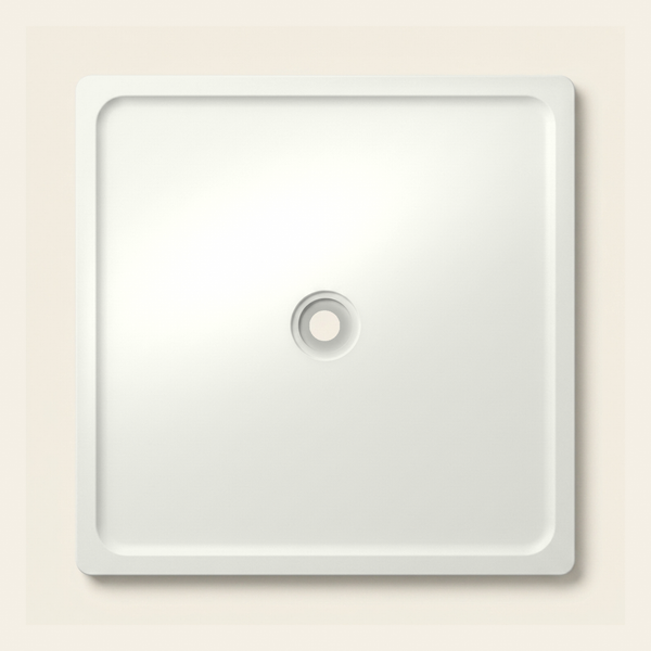 OMN-V5B White — 1500 x 1500 shower tray