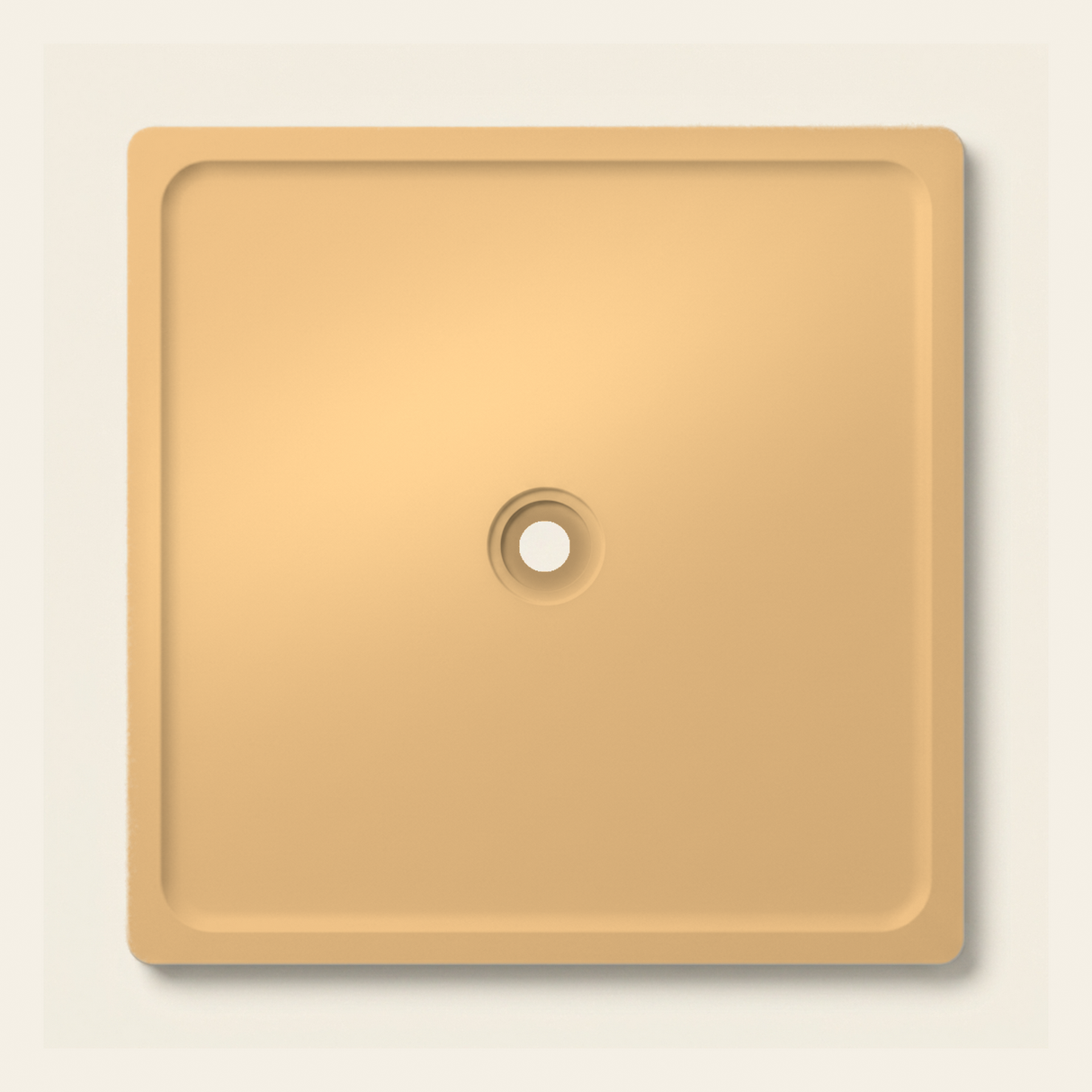 OMN-V5B Yellow — 1500 x 1500 shower tray