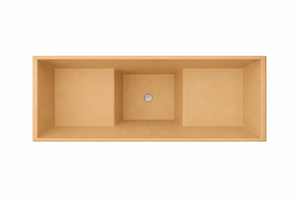 Baignoire à assise profonde 1100 L x 700 W x 1000 H Baignoire de trempage japonaise d'Omnitub