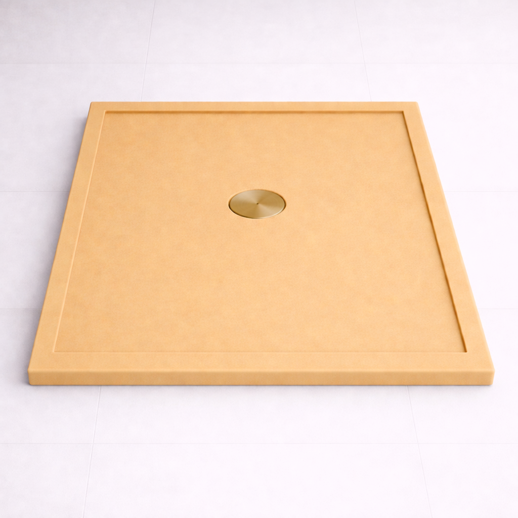 Omnitub 740 × 590 Rectangular Shower Tray – 35mm Slim Non-Slip - lifestyle setting 4