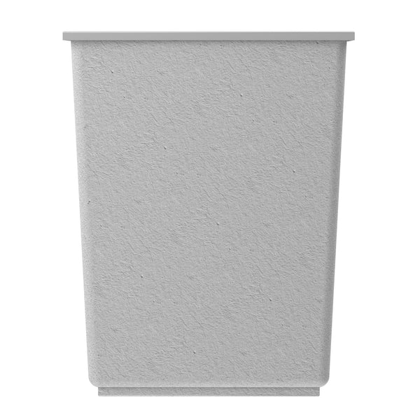 Omnitub 1495 x 800 seated soaking tub 1000mm depth rectangular - dimensions overview
