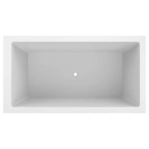Deep Bathtub 1750 L x 950 W x 600 Soaking Depth Handmade by Omnitub