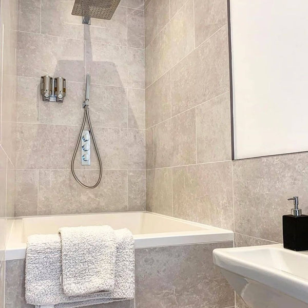Omnitub Solo Extra 1150 x 900 handmade UK deep soaking tub 600mm depth rectangular - gallery image