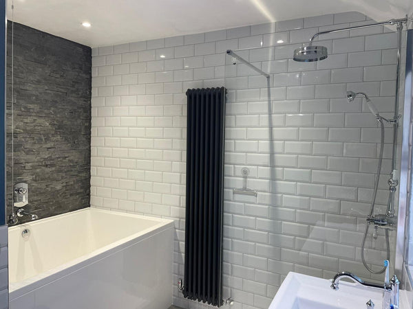 Omnitub Solo Extreme 1600 x 1050 handmade UK deep soaking tub 600mm depth wide rectangular - dimensions overview