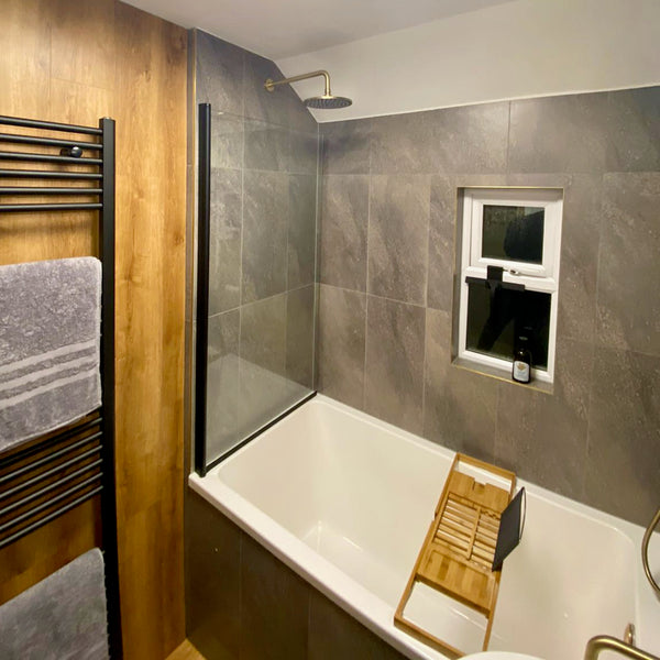 Omnitub 1500 x 800 handmade UK deep soaking tub 600mm depth rectangular - finish and texture