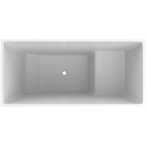 Deep Bathtub With Seat 1500 L x 700 W x 1000 Depth Handmade by Omnitub