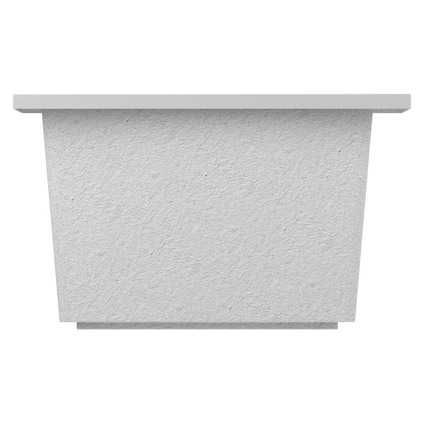 Omnitub Duo Square 1050 x 1050 deep soaking tub 600mm depth square - bathroom installation