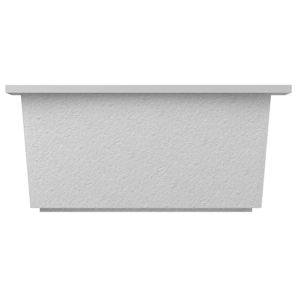 Omnitub 1400 x 1400 deep soaking tub 600mm depth square - lifestyle setting