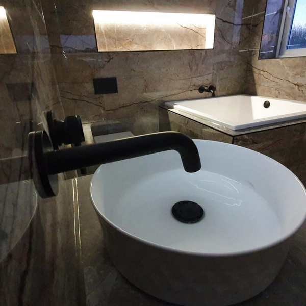 Omnitub 1500 x 1050 handmade UK deep soaking tub 600mm depth wide rectangular - product overview