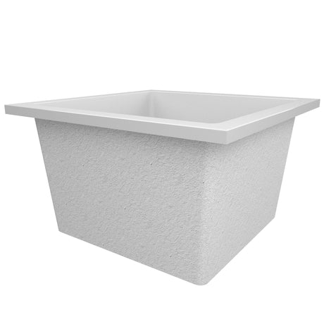 square deep bath