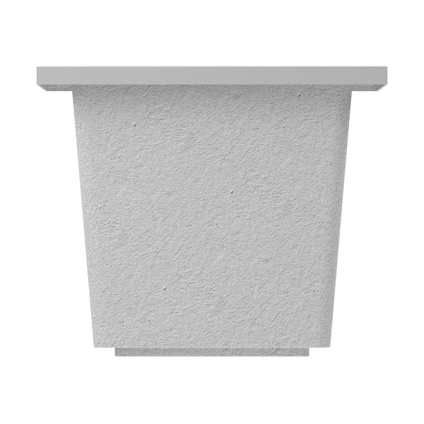 Omnitub 1050 x 750 handmade UK deep soaking tub 600mm depth rectangular - top-down view 2