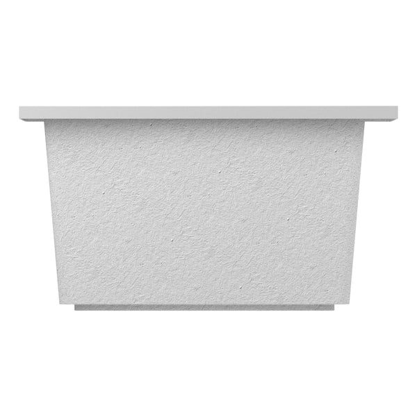 Omnitub Solo Extra 1150 x 900 handmade UK deep soaking tub 600mm depth rectangular - interior detail