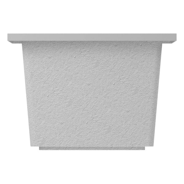 Omnitub Solo Extra 1150 x 900 handmade UK deep soaking tub 600mm depth rectangular - close-up detail